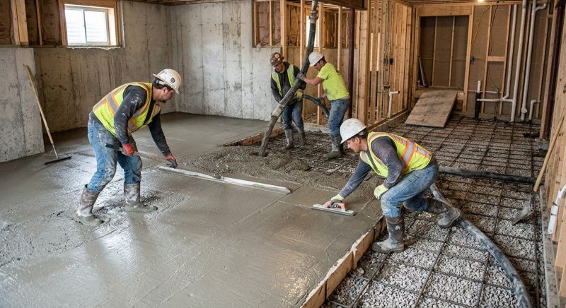 Basement Concrete Installation in Chesnee, SC