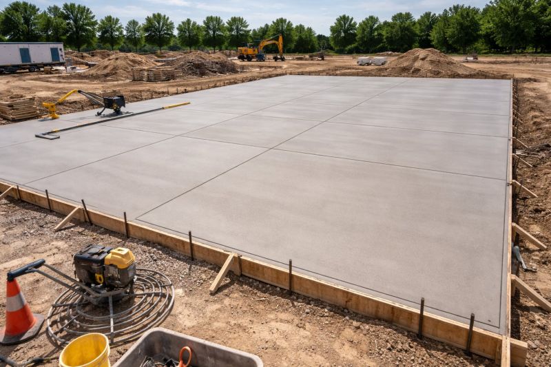 Commercial Slab Installation in Landrum, SC