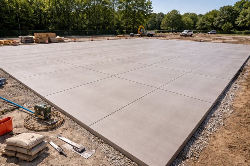 Commercial Slab Installation in Taylors, SC