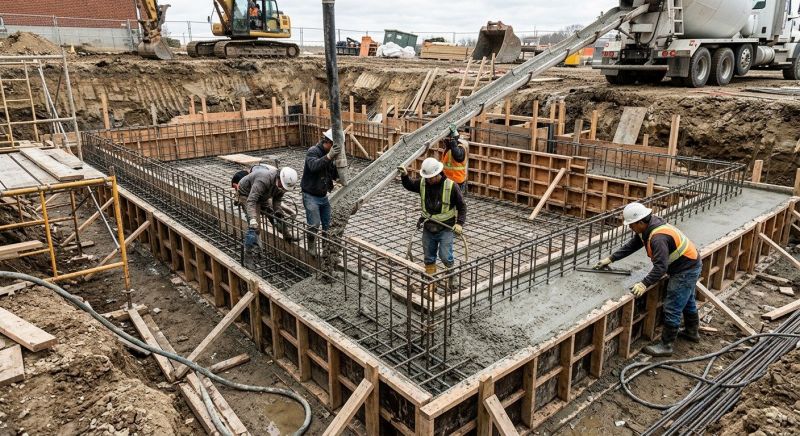 Concrete Basement Pouring in Spartanburg, SC