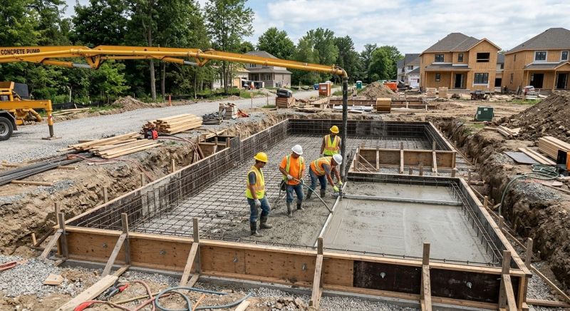 Concrete Foundation Installation in Boiling Springs, SC