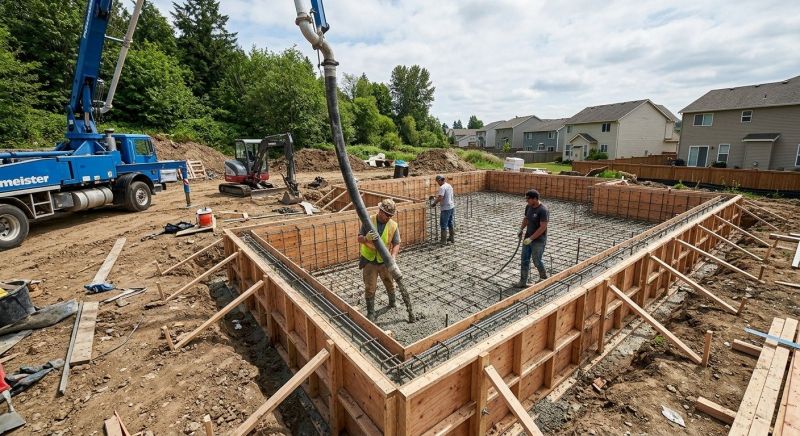 Concrete Foundation Installation in Gaffney, SC