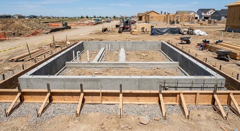 Concrete Foundation Installation in Spartanburg, SC