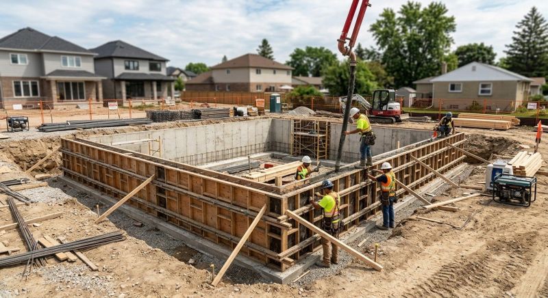 Foundation Construction in Boiling Springs, SC