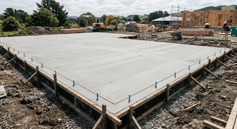 Foundation Slab Construction in Spartanburg, SC